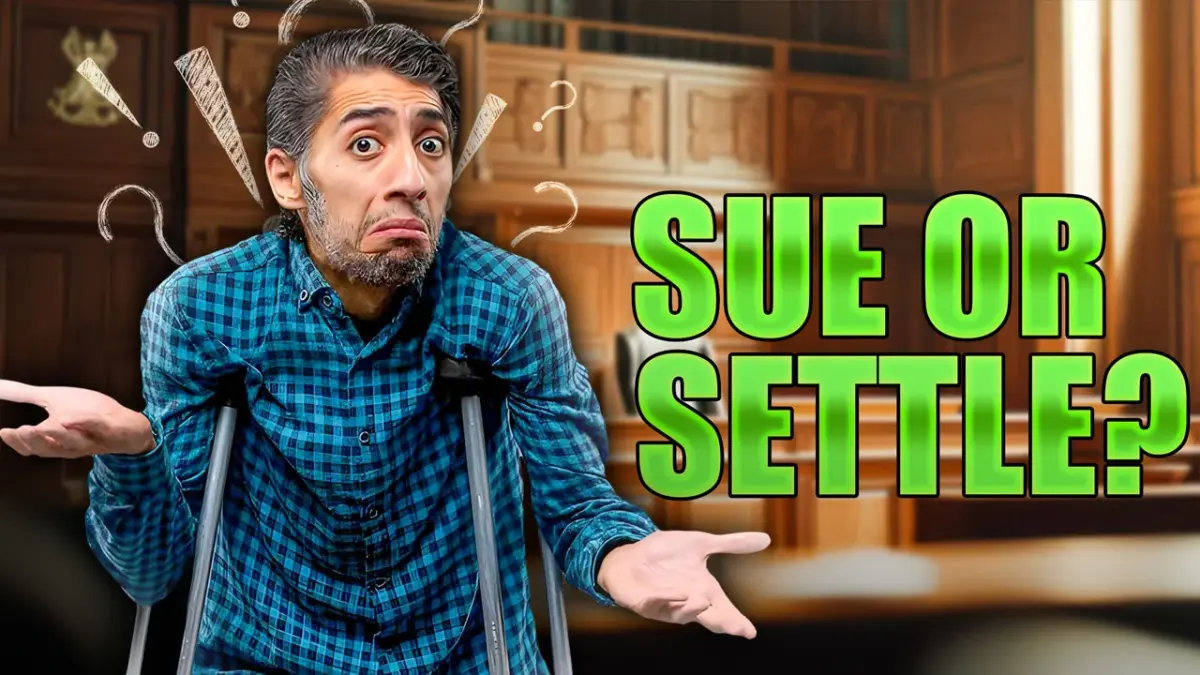 Should I Sue In My Injury Case?