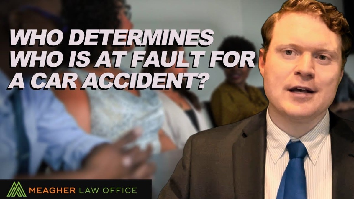 Who Determines Who Is at Fault for a Car Accident?