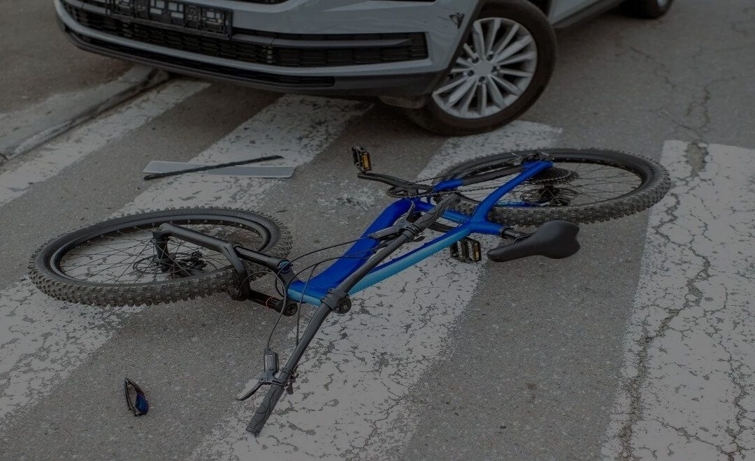 Car Ran Over a Bicyclist near Fairdale