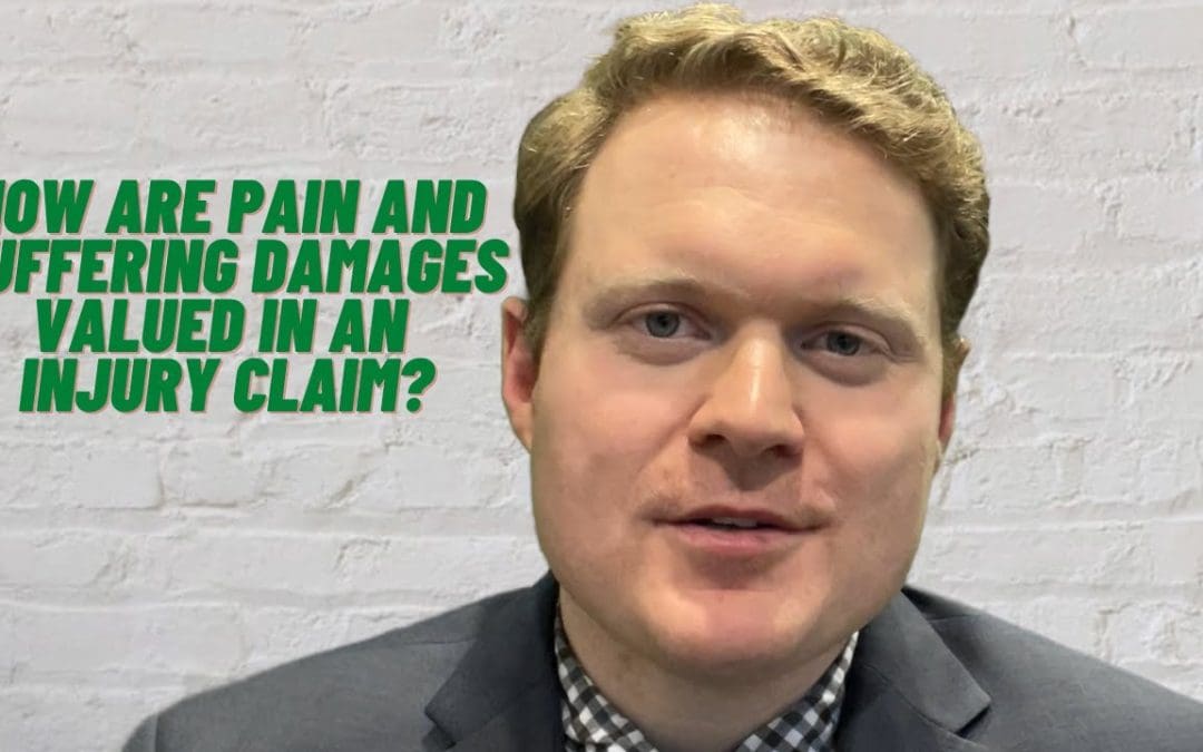 How are Pain and Suffering Damages Valued in an Injury Claim?