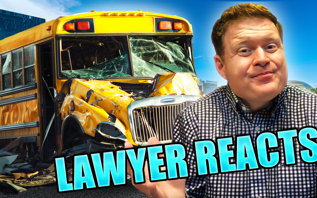 School Bus Crashes Into Dump Truck – Lawyer Reacts